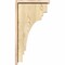 Ekena Millwork Pescadero Rough Sawn Corbel w/Backplate, Douglas Fir, 6"W x 14"D x 26"H COR06X14X26PEC01RDF - alternate 3
